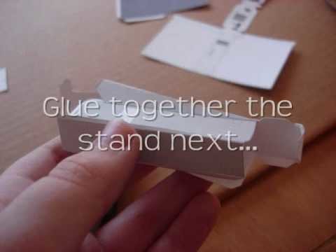How to build a papercraft Nintendo Wii. Difficulty 3.5.10