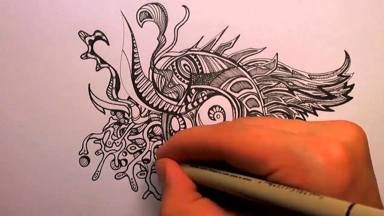 How to Doodle: Some Tips (50x speed)