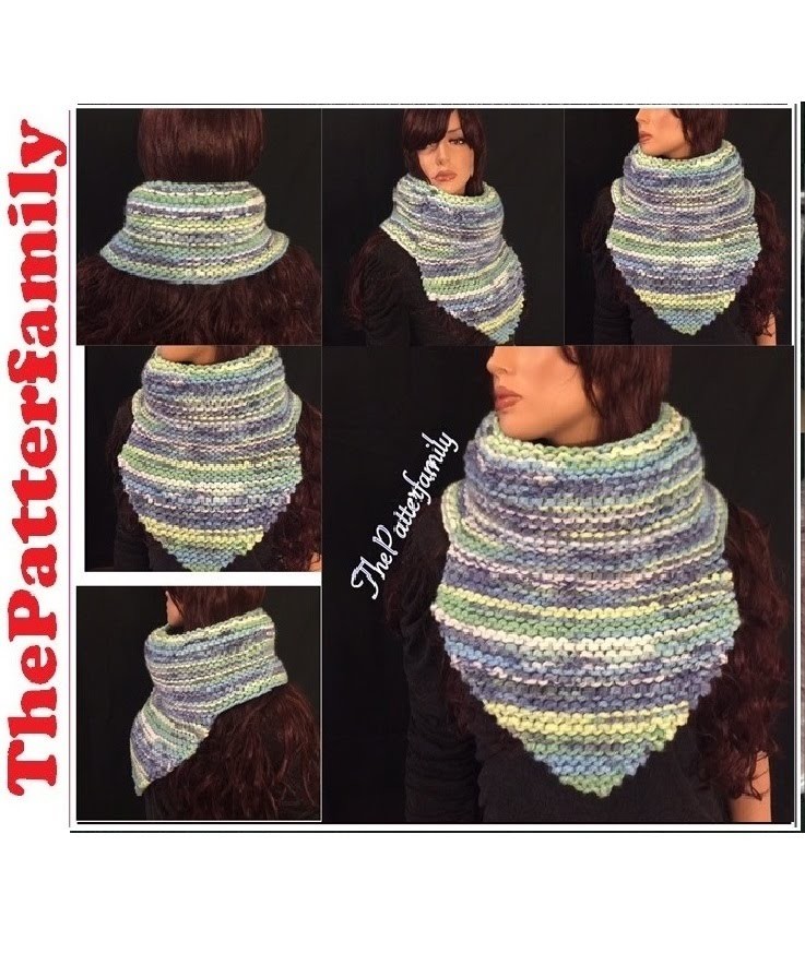 How to Knit a Cowl Pattern #25│by ThePatterfamily