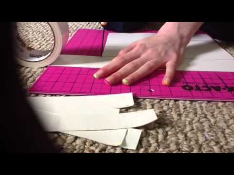 How to make a folding duct tape clutch