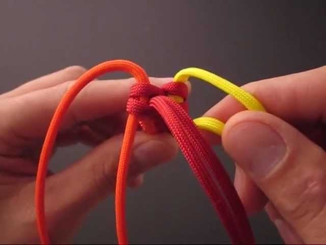 How to Make a Paracord Firecracker Sinnet (Key Fob) by TIAT