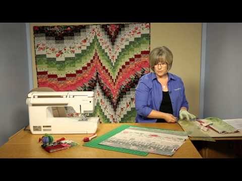How To Make Quilting Quickly's  "Fire and Ice"  Bargello Quilt