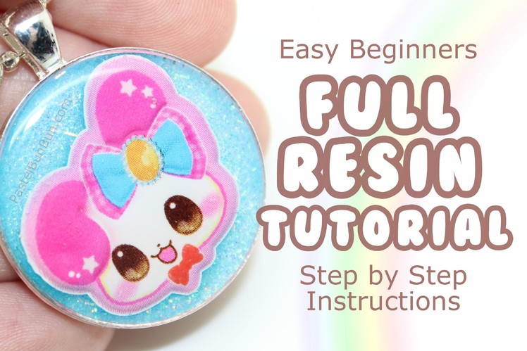 HOW TO - Make Resin Charms Full Tutorial