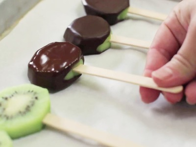 How to Recover from a Chocolate-Covered Kiwi Pop Pinterest Fail From Our Food Network Kitchen!