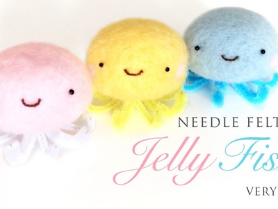 Kawaii Jellyfish - Best Needlefelt Kit For Beginners!