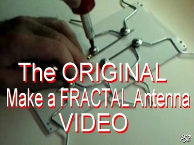 Make a Fractal Antenna for HD + Digital TV ( 1 of 4 )