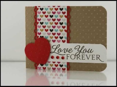 Makeover Monday Challenge #9 Love You Forever Card