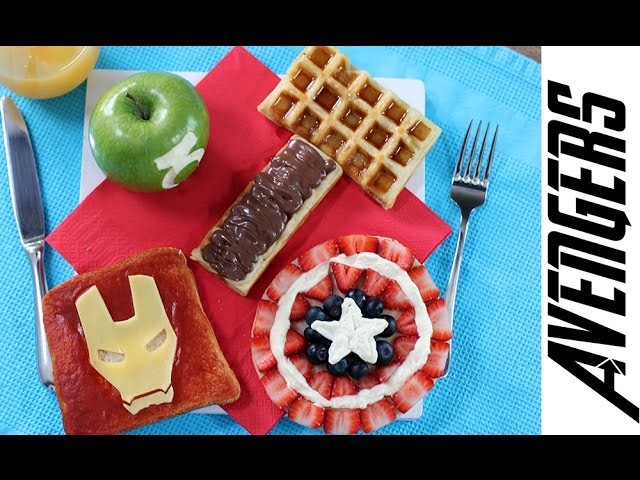 MARVEL AVENGERS Super Hero Breakfast Set | My Cupcake Addiction
