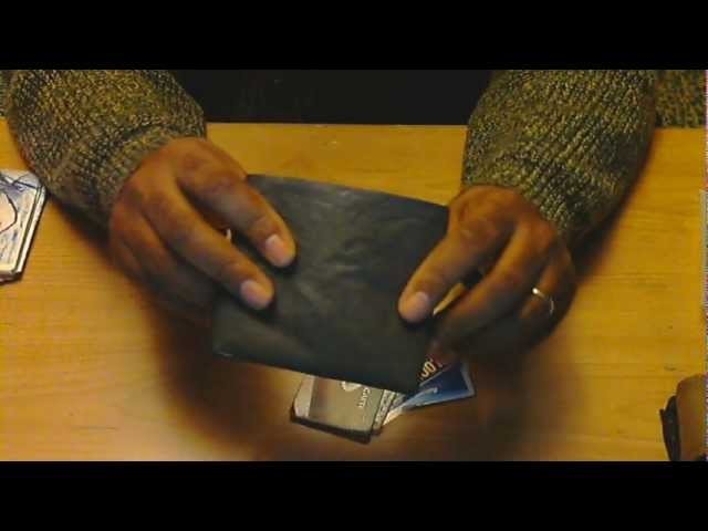 Numbiss - Tyvek BIG Wallets - Six multi-card pockets - Black + RFID Blocking