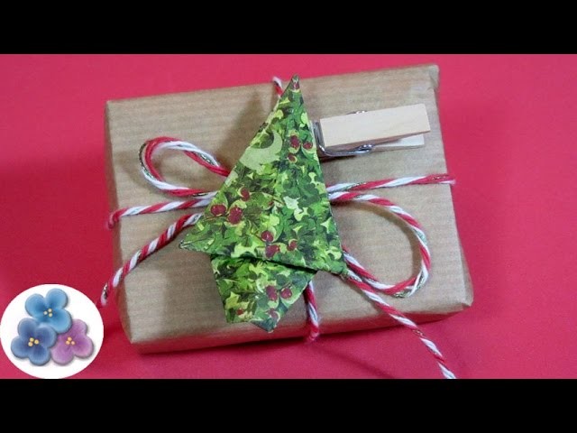 Origami: Christmas Tree 2015 Easy Crafts & Ornaments making with paper  Mathie
