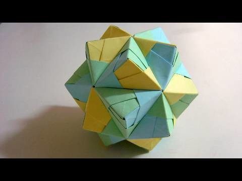 Origami Small Triambic Icosahedron (long version)
