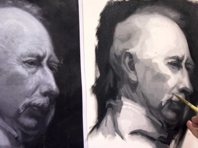 Painting the Portrait: The Grisaille Method in Oil Part 2