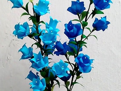 Paper Flowers - Campanula. Canterbury Bells. Bell Flower
