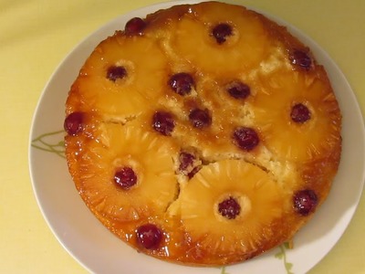 Pineapple Upside Down Cake Recipe from the 1970's