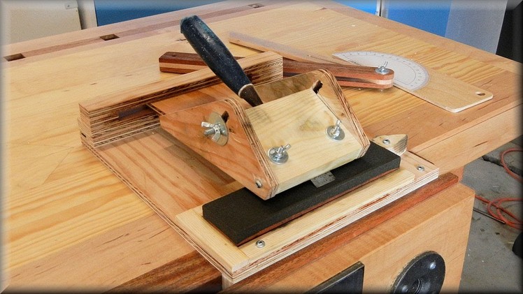Setup And Use The Sharpening Jig