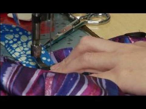 Sewing Jewelry Bags : Sewing Handles on a Jewelry Bag