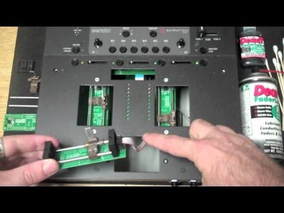 TTM57 Cleaning the faders (1of3) - Quick clean method