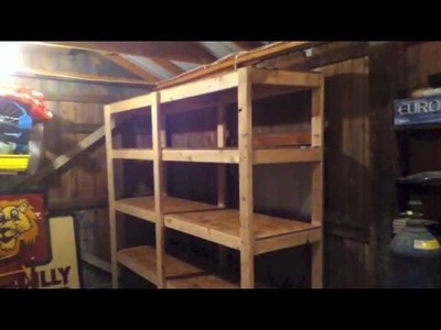 UpDate on My How To Build Cheap Shelves Garage Storage