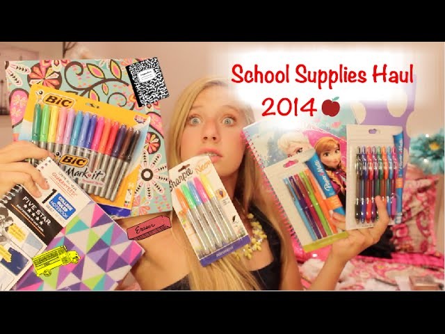 BACK TO SCHOOL: Supplies Haul!