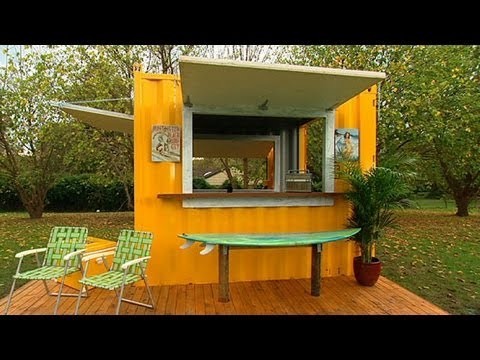 Better Homes and Gardens - DIY: how to build a BBQ beach shack - part two