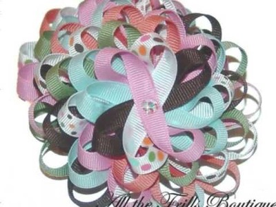 Classic Hair Bow Designs by All the Frills Boutique