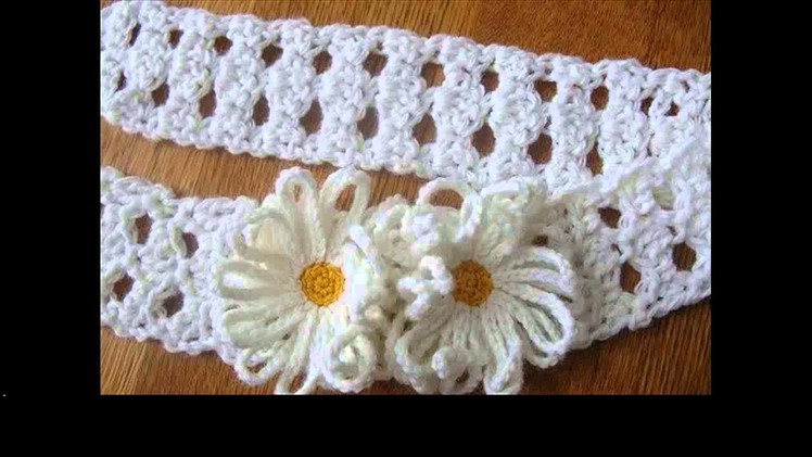 Crochet headbands for children
