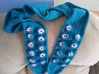 Crochet Tentacle Scarf