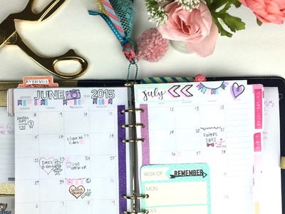 Decorate Your Planner with Me| #planningwithSandy