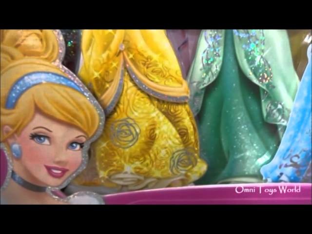 Disney Princess Deluxe Dress Up Paper Doll Activity Set