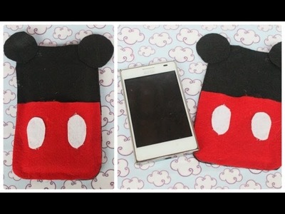 DIY: Case do Mickey para celular