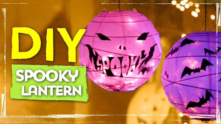DIY Halloween Lantern ∞ Halloween DIYs