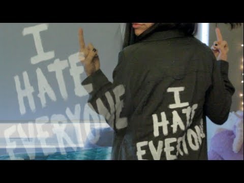 DIY: I HATE EVERYONE TOP (Inspired by Jac Vanek's Top)