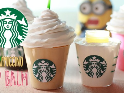 DIY Starbucks Frappuccino Lip Gloss - How To Make Sweet Coffee Lip Balm Recipe - Homemade