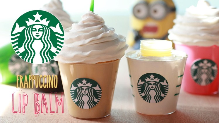 DIY Starbucks Frappuccino Lip Gloss - How To Make Sweet Coffee Lip Balm Recipe - Homemade