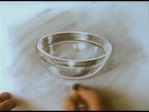 Drawing glass - how to draw transparent objects