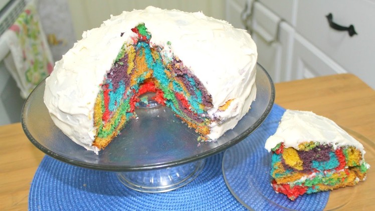 Easy Rainbow Cake - in the Kitchen With Jonny Episode 28