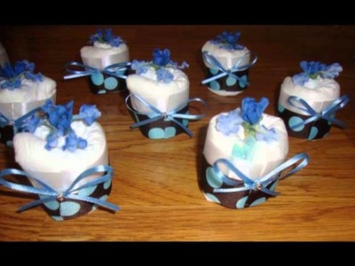 EBAY: awhhbbynikki-Baby Shower Gifts-Diaper Cakes-Diaper Cupcakes