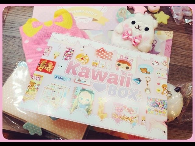 February 2015 kawaii box opening