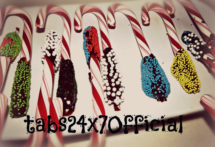 Fun And EASY Candy Cane Decorating With Tabby! :D
