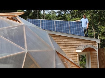 Going Off-Grid in the Aquaponic Geodesic Dome Greenhouse