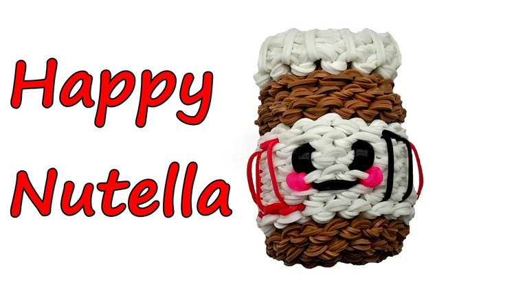Happy Nutella by feelinspiffy (Rainbow Loom)