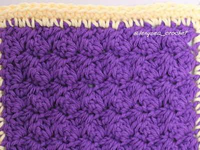 How To Crochet for Beginners: Washcloth.Dishcloth.