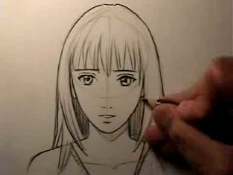 How To Draw a "Realistic" Manga Face: Female