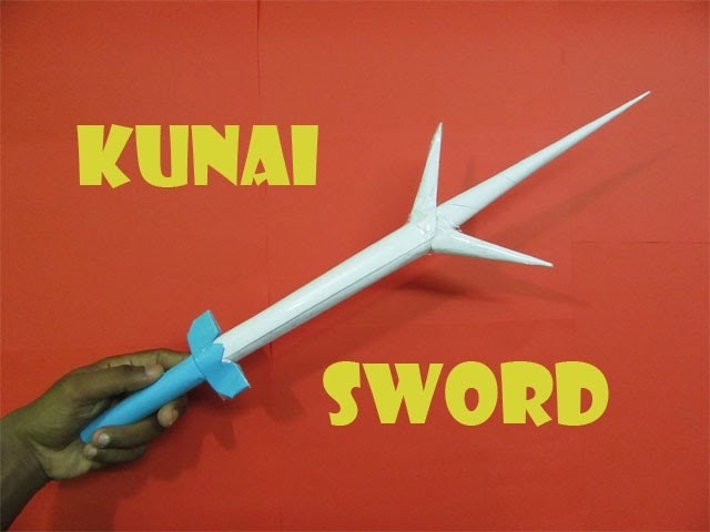 How to Make a Kunai Sword - Easy Tutorials