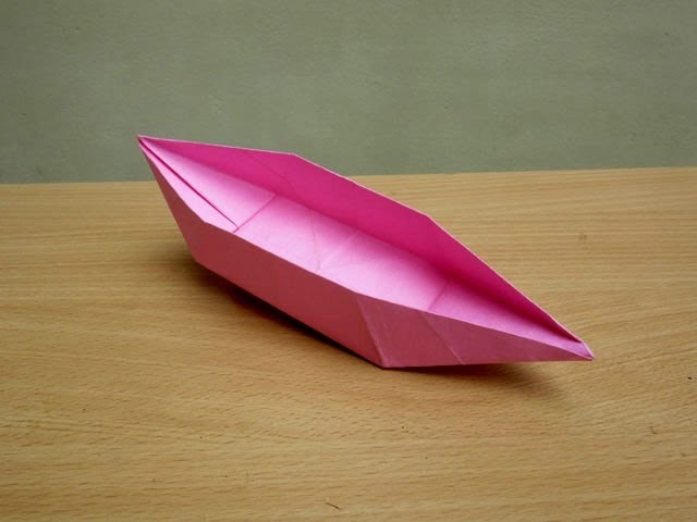 How to Make a Paper Boat Canoe - Easy Tutorials