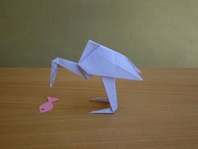 How to Make a Paper Flamingo - Easy Tutorials