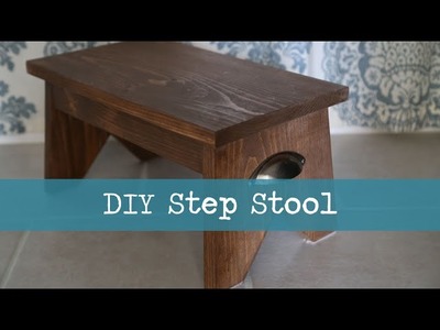 How to Make a Simple Step Stool