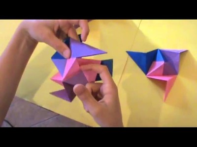 How to make an Origami Icosahedron