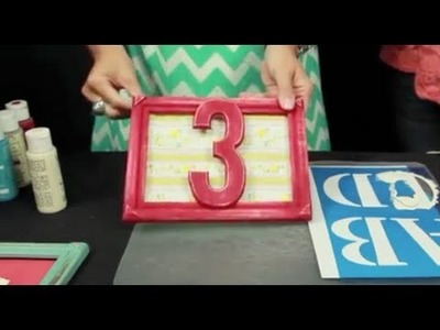 How to make DIY Table Numbers for a Wedding