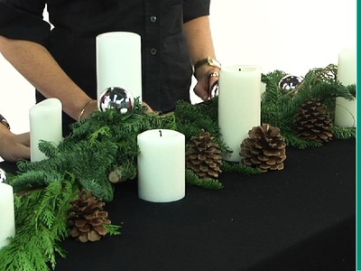 How to make evergreen holiday garlands